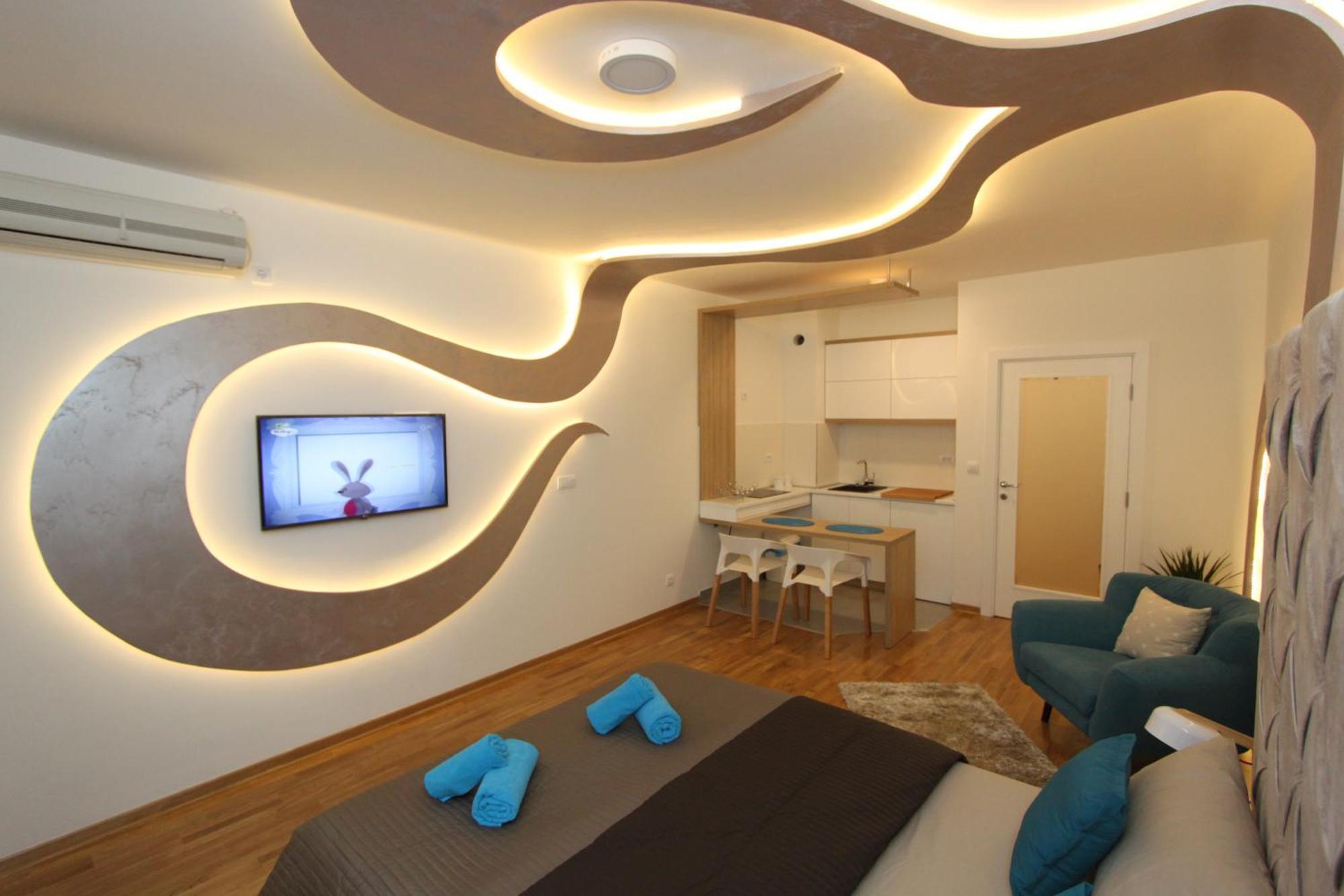 Riviera New Belgrade Apartment, Parking 5 Eur Per Day Eksteriør bilde
