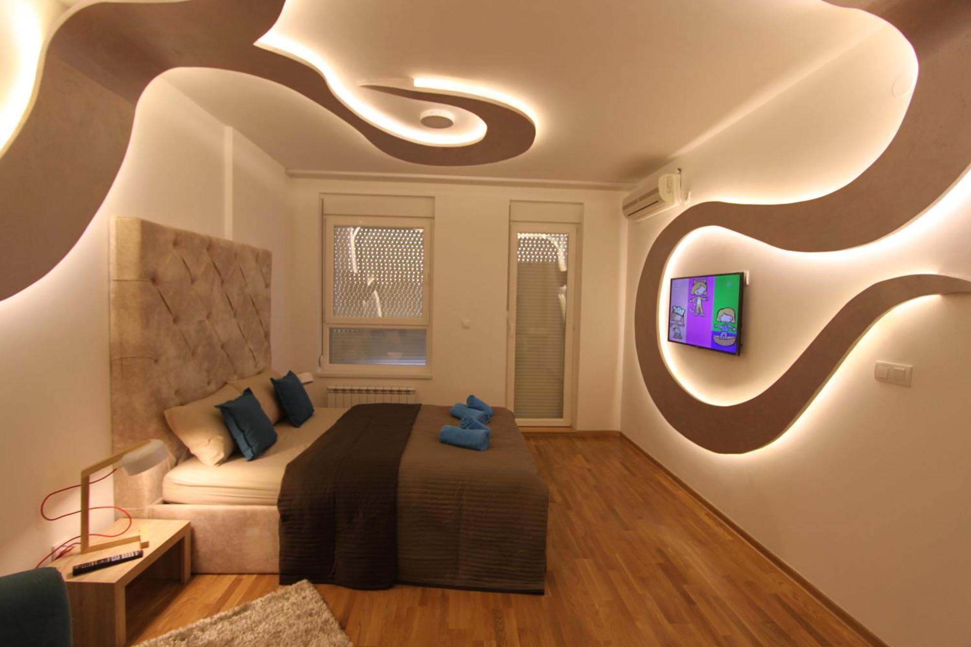 Riviera New Belgrade Apartment, Parking 5 Eur Per Day Eksteriør bilde