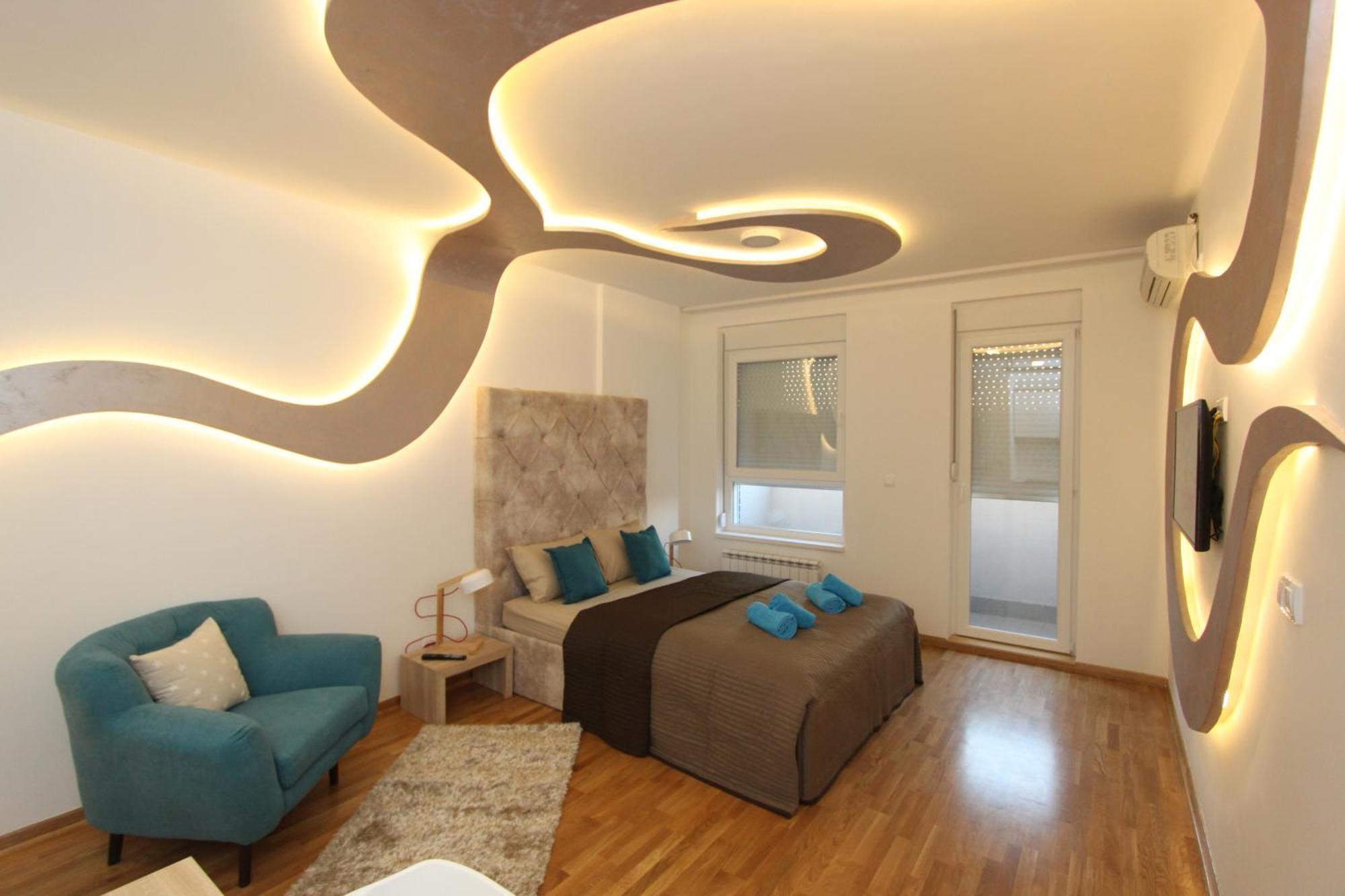 Riviera New Belgrade Apartment, Parking 5 Eur Per Day Eksteriør bilde