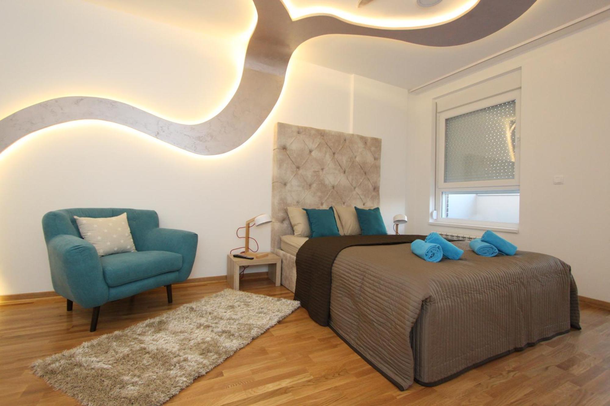 Riviera New Belgrade Apartment, Parking 5 Eur Per Day Eksteriør bilde