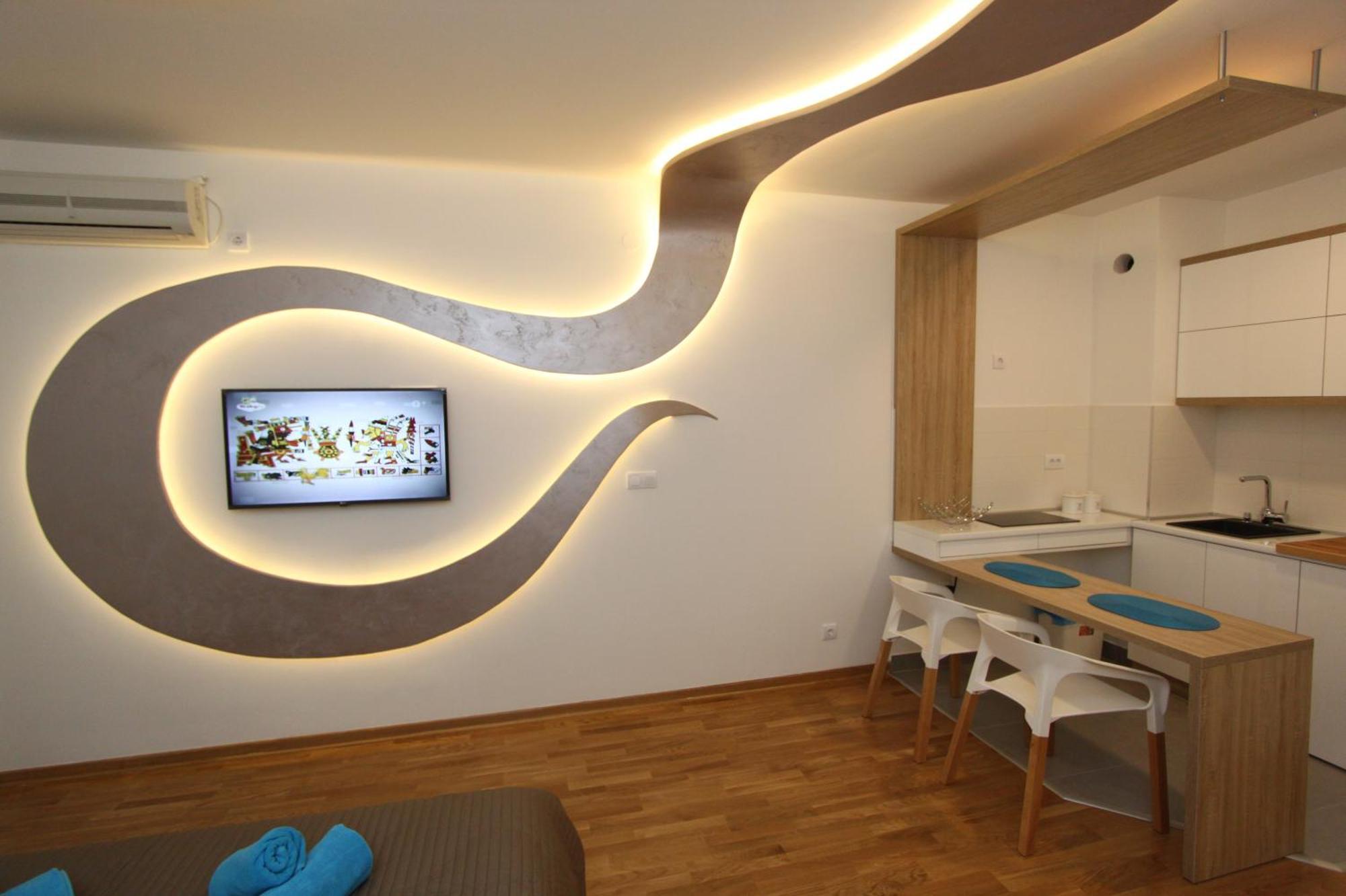 Riviera New Belgrade Apartment, Parking 5 Eur Per Day Eksteriør bilde